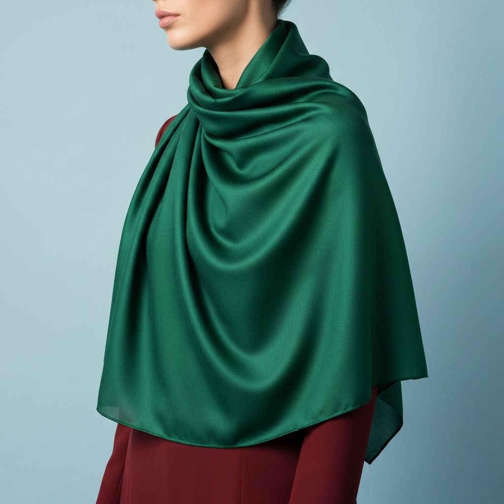 Silk Twill Scarf alternate view
